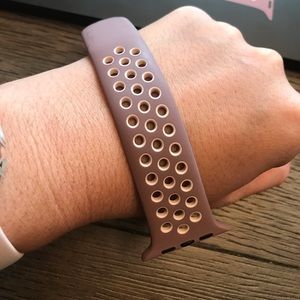 smokey mauve nike sport band
